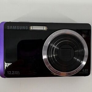 Samsung TL225 Digital Camera 12.2MP 4.6x Optical Zoom Purple Black